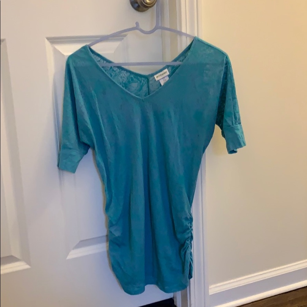 Motherhood maternity 3/4 length shirt